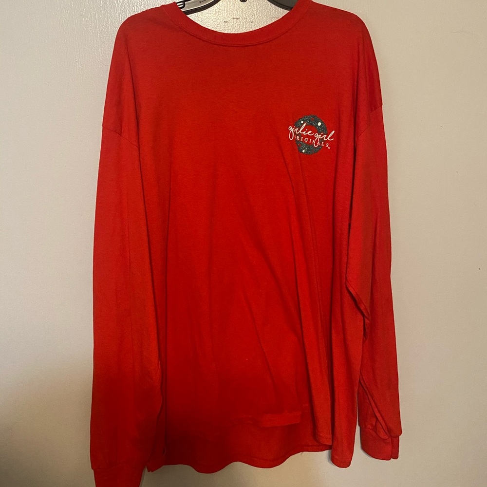 Girly girl originals Christmas long sleeve shirt